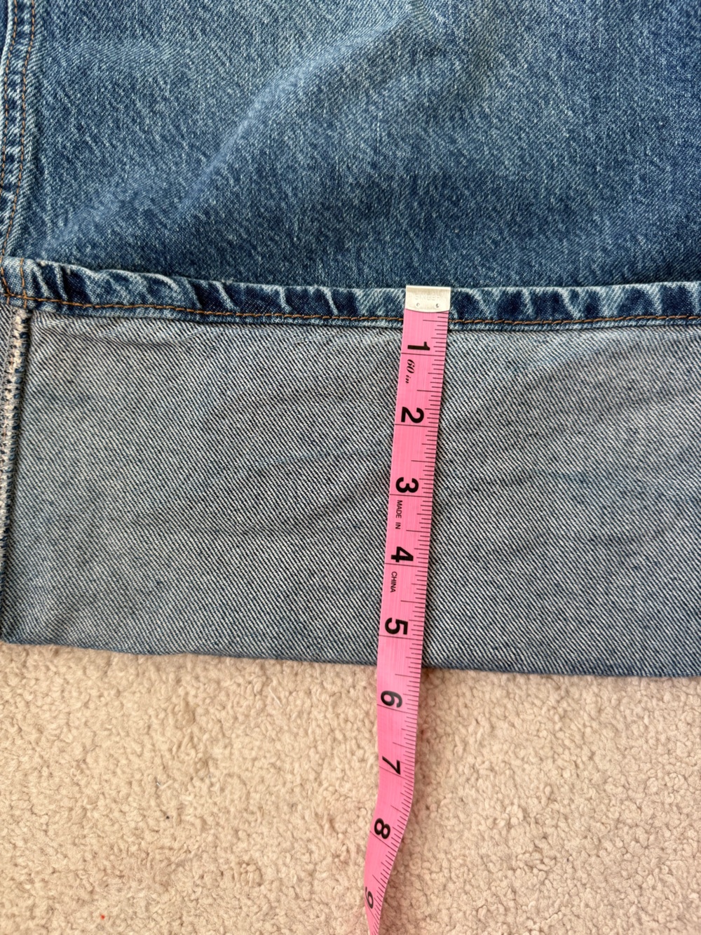 Free People Final Countdown Cuffed Low Rise Jeans - Picture 13 of 13
